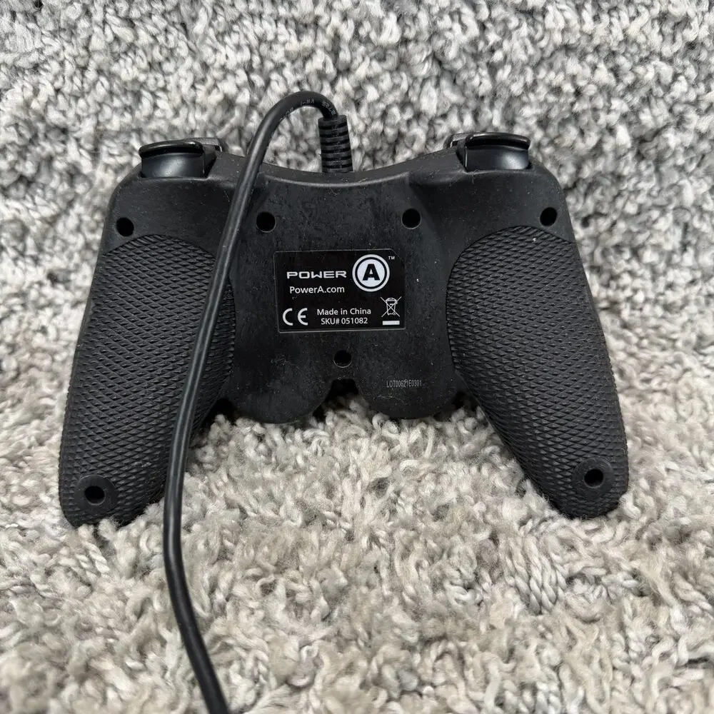 PowerA Pro EX Wired Controller for Sony PlayStation 3 PS3 USB Black 051082